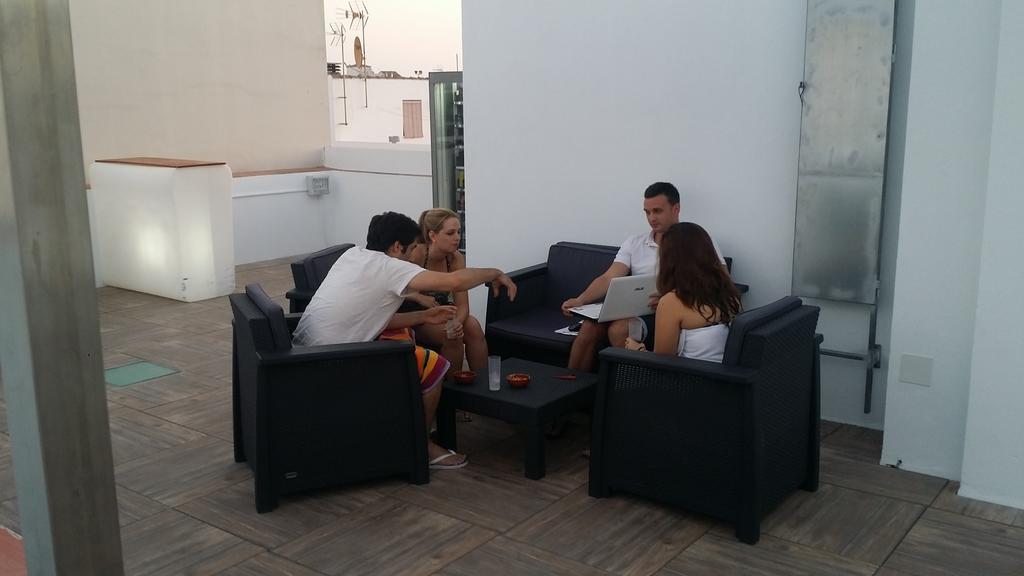 Hostal Boutique El Patio Lepe Esterno foto